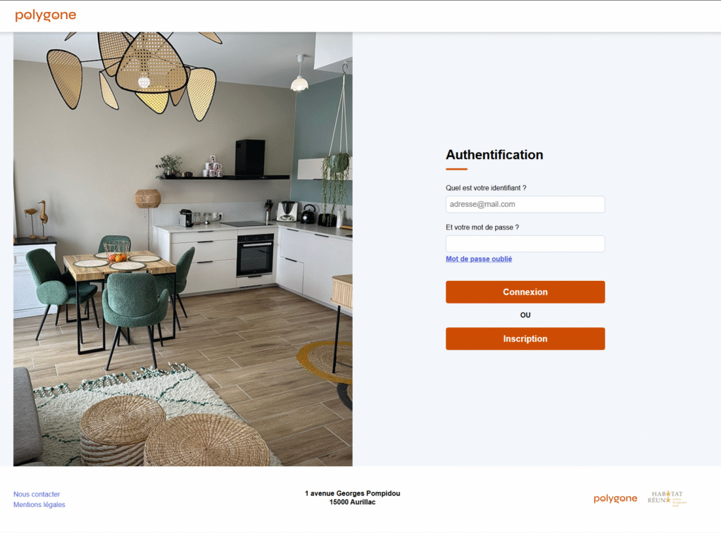 nouvel extranet polygone