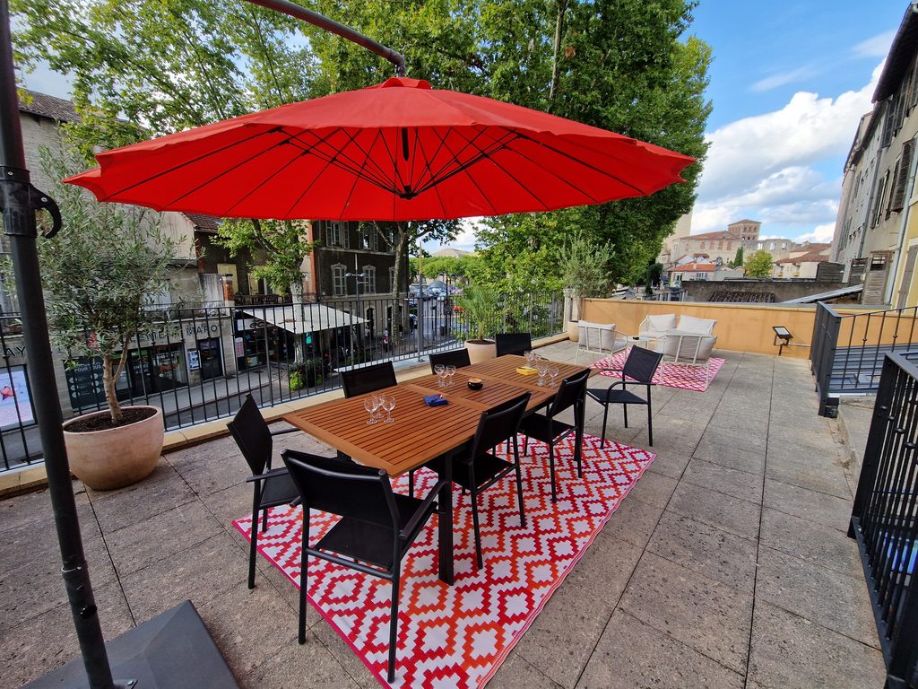 terrasse agence cahors
